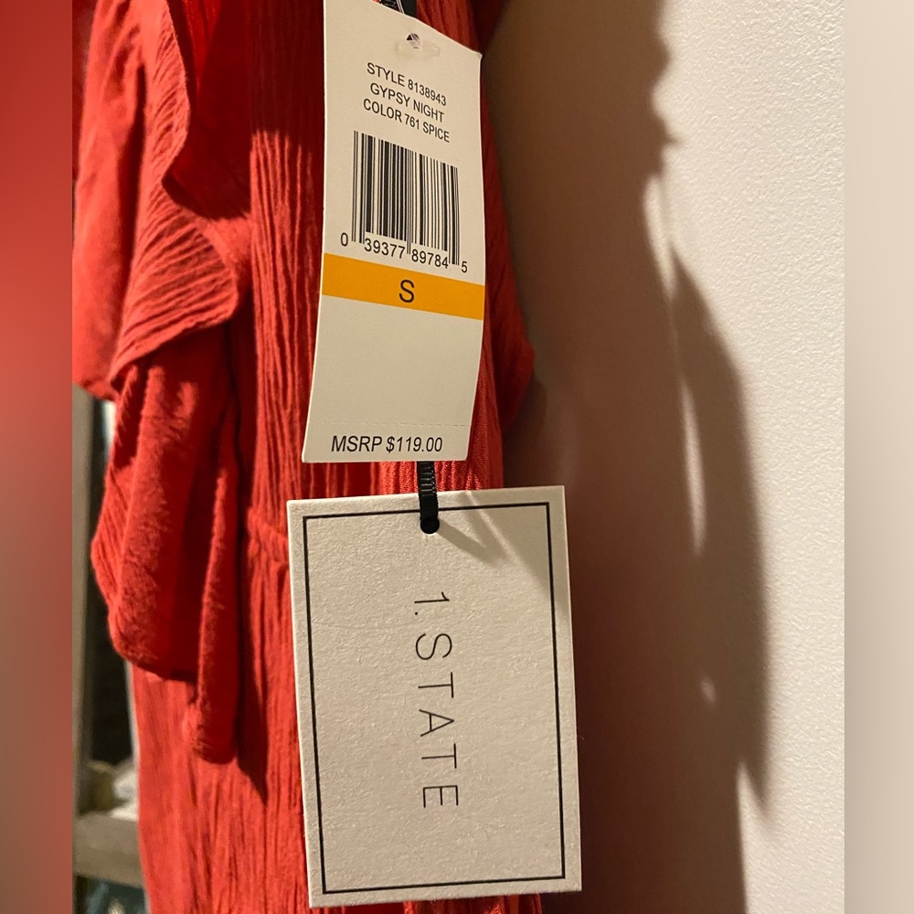 NWT Ruffled Summer Dress - Picture 4 of 6